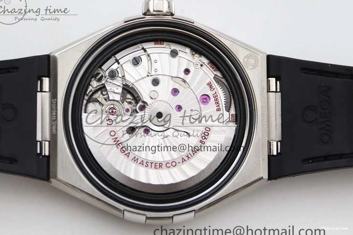 1226 Constellation SS SBF 1:1 Best Edition White Dial on Black Gummy Strap A8900 Super Clone Attractive 7799